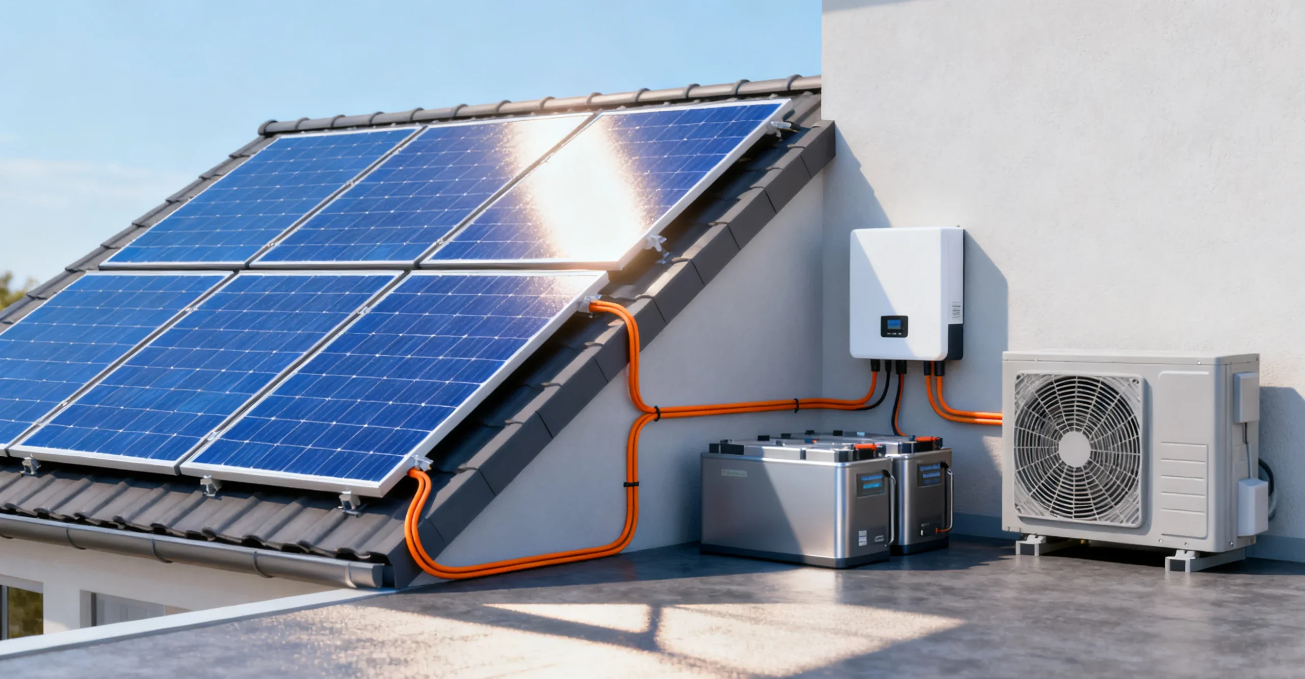 How many solar panels does a 1.5 Ton AC require