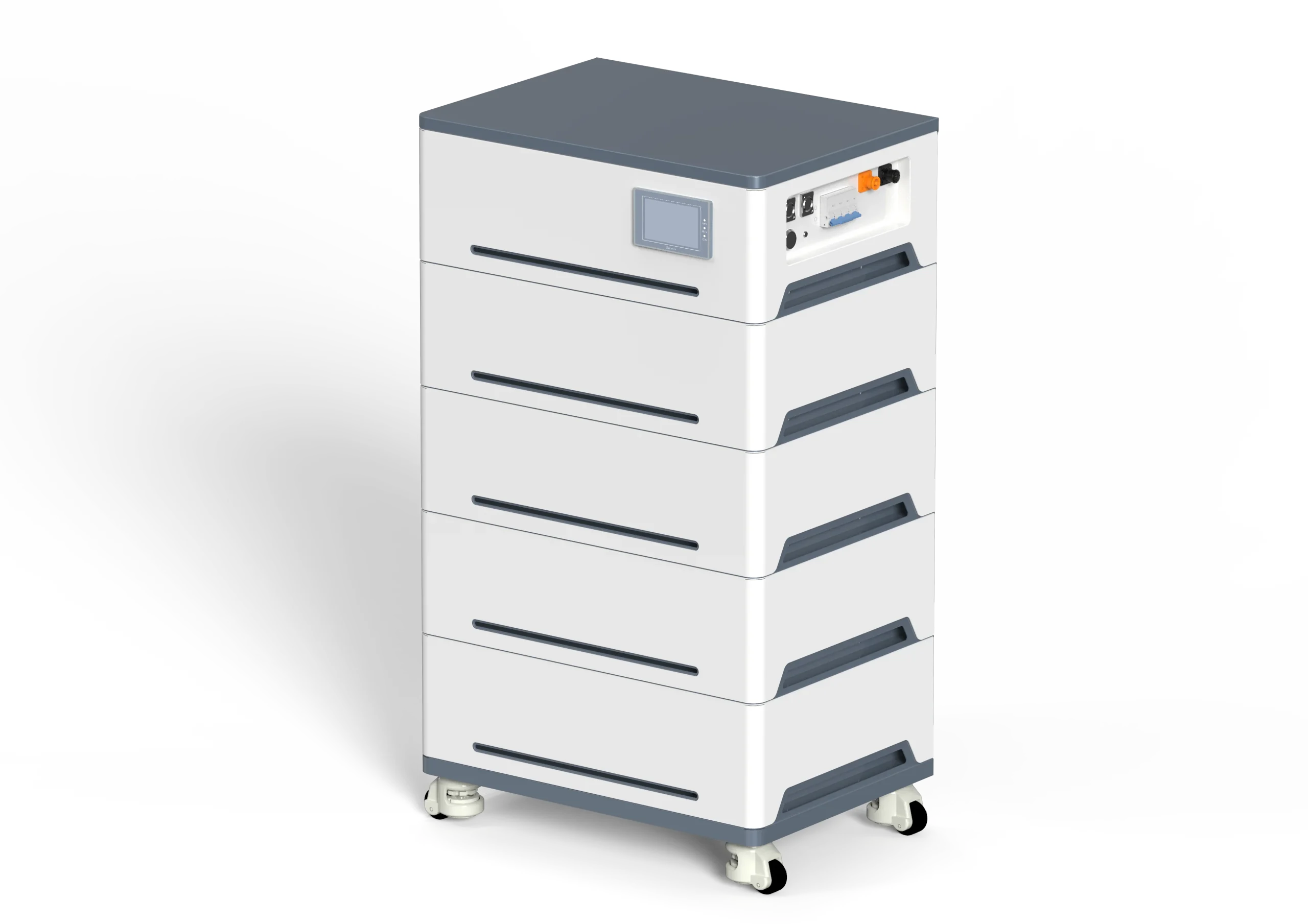 Stacked lithium batteries